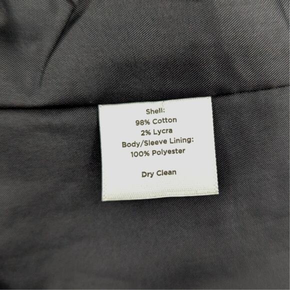 Talbots Petites 14P Paisley Velvet Blazer Purple Green Yellow Fall Jacket - Picture 4 of 5